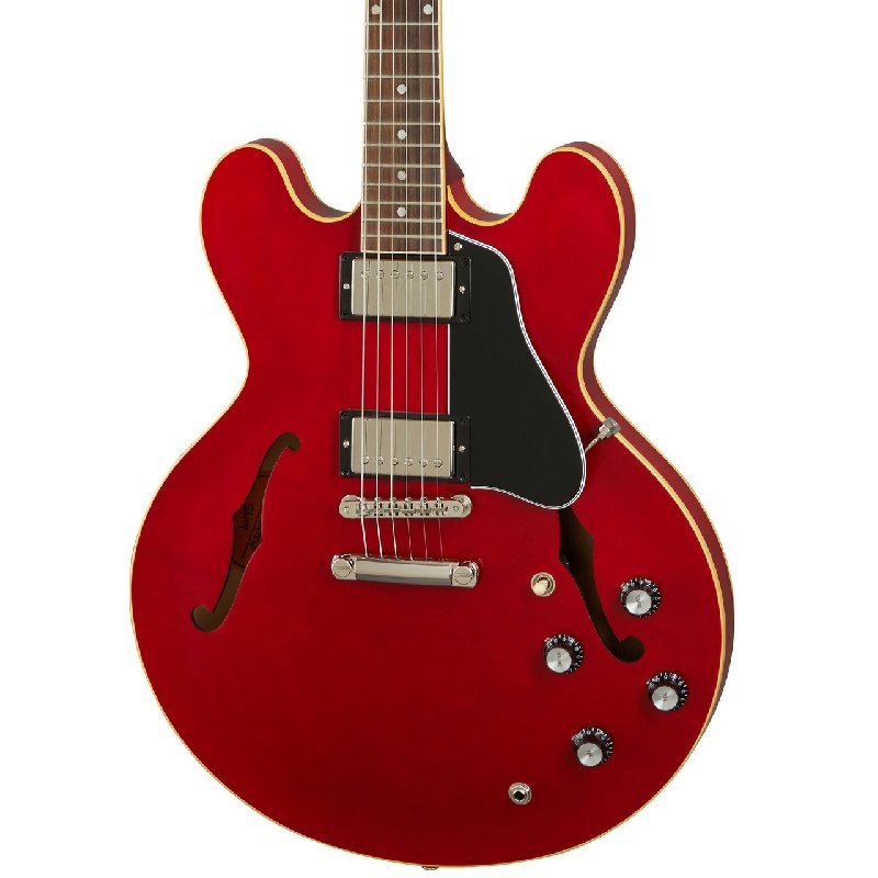 Gibson ES-335 Satin Semi-Hollow Electric Guitar in Satin Cherry