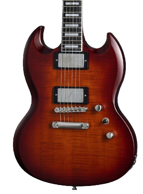 Epiphone Inspired by Gibson SG Prophecy Electric Guitar in Aged Bengal Tiger Burst