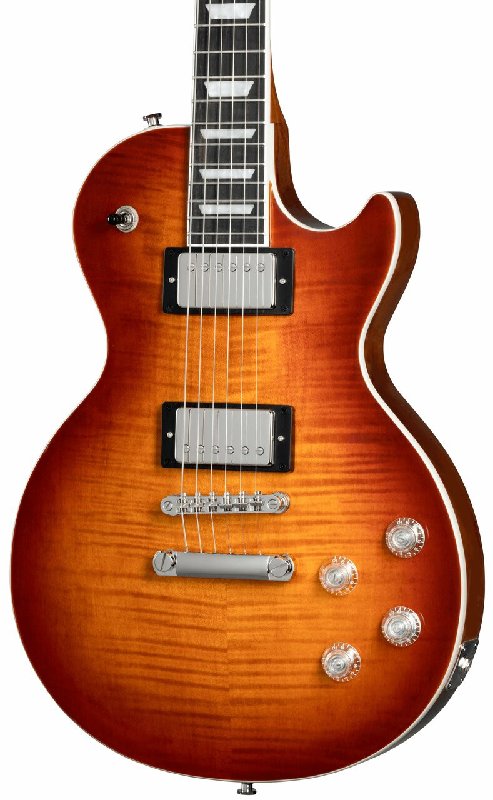 Epiphone Inspired by Gibson Les Paul Modern Figured Electric Guitar in Mojave Burst