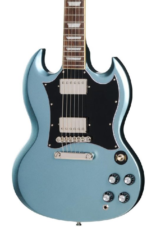 Epiphone Inspired by Gibson SG Standard Electric Guitar in Pelham Blue with Gig Bag
