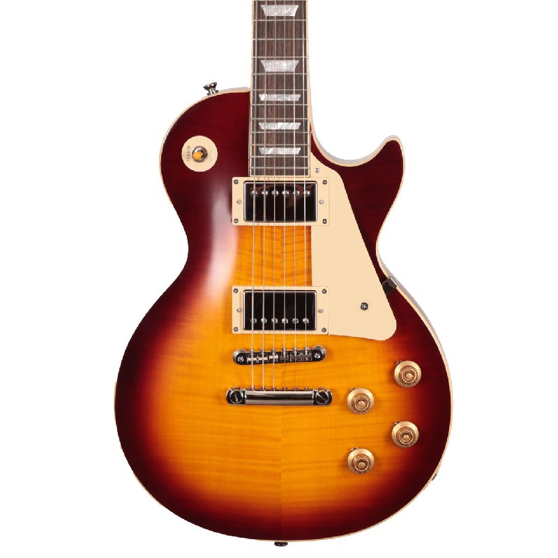 Epiphone Inspired by Gibson Custom 1959 Les Paul Standard Reissue Electric Guitar in Deep Cherry Sunburst