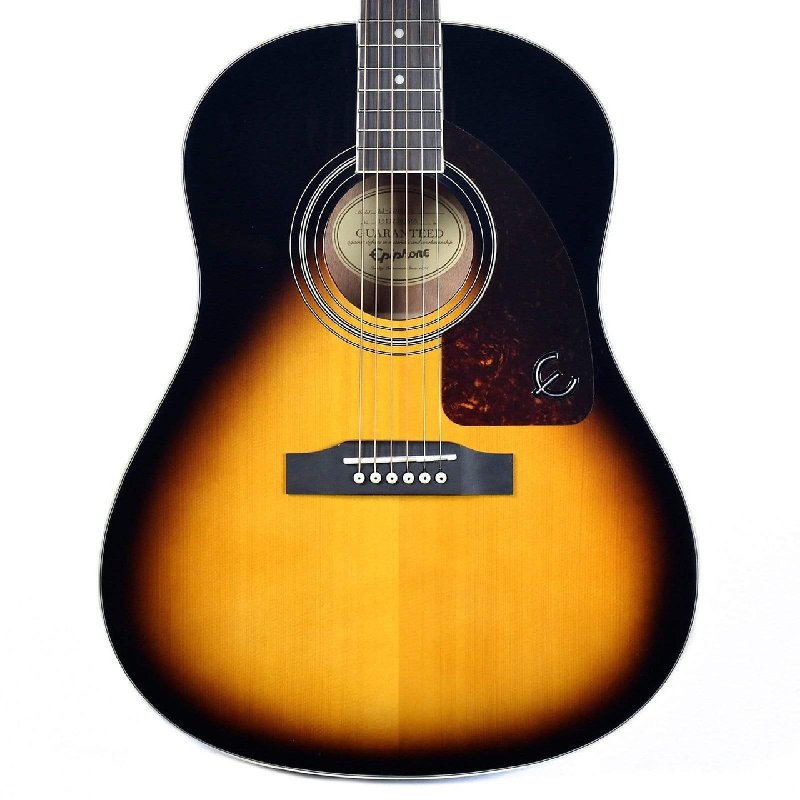 Epiphone Studio J-45 Solid Top Acoustic Guitar in Vintage Sunburst
