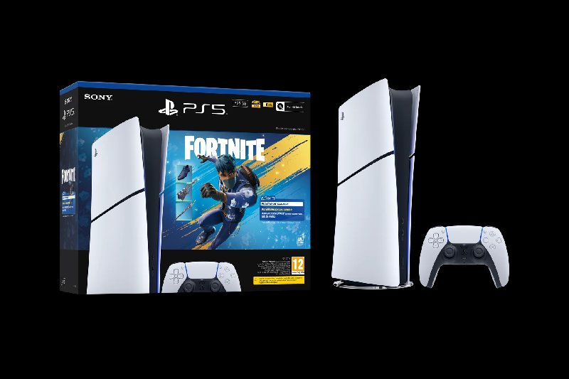 PlayStation 5 Digital Edition Slim Console - 825 GB - Fortnite Flowering Chaos Bundle
