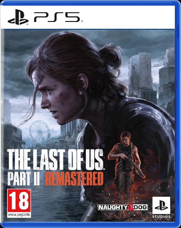 The Last of Us Part II Remastered PS5 Physical Disc Game