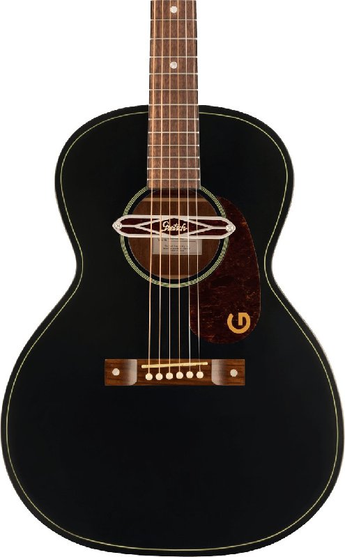 Gretsch Jim Dandy Deltoluxe Concert Acoustic-Electric Guitar in Black