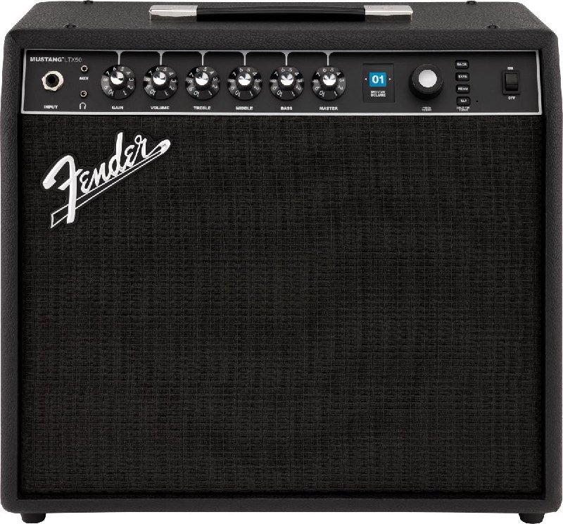 Fender Mustang LTX50 Guitar Amp Combo with 12" Speaker
