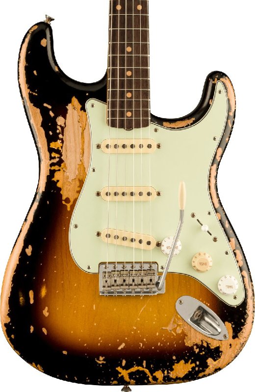 Fender Mike McCready Stratocaster Electric Guitar in Three Colour Sunburst