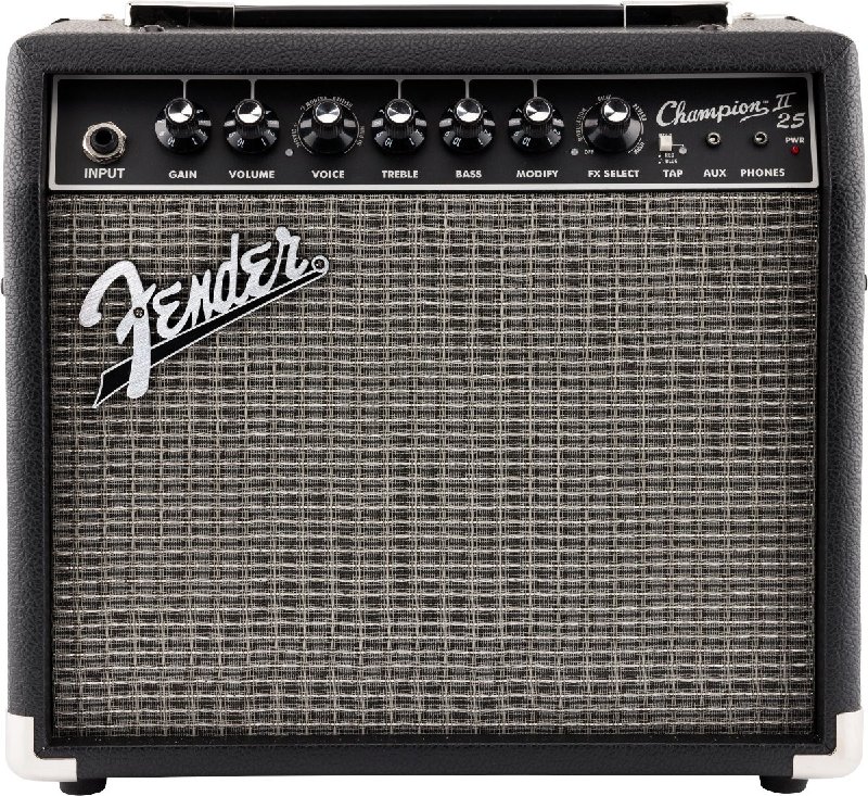 Fender Champion II 25 Watt Guitar Amplifier Combo with 8" Speaker
