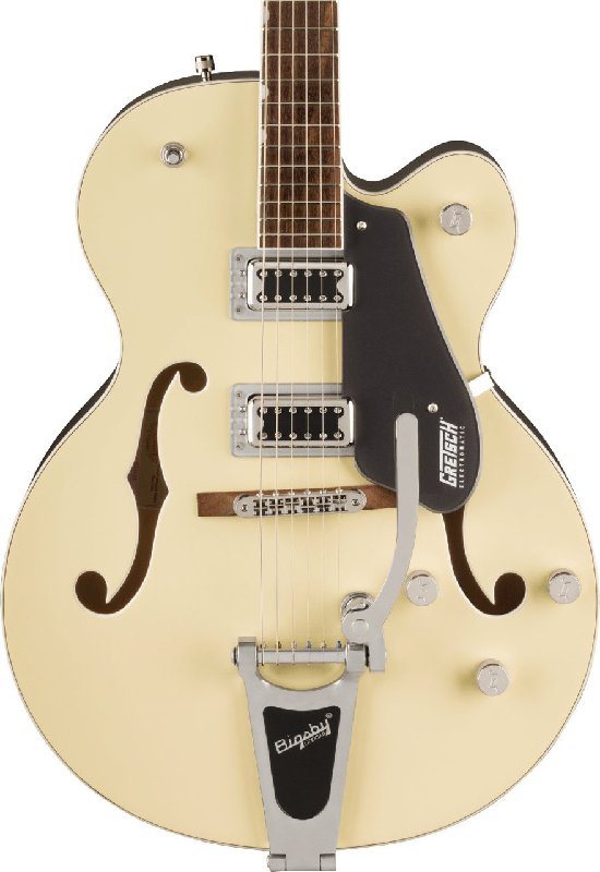 Gretsch Electromatic G5420T Classic Hollow Body Guitar with Bigsby in Vintage White/London Grey