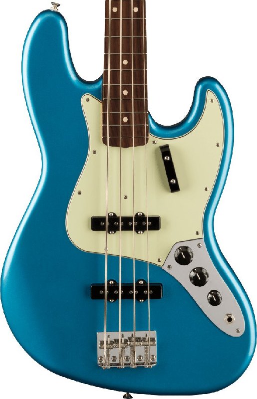 Fender Vintera II 60s Jazz Bass, Rosewood Fingerboard, Lake Placid Blue