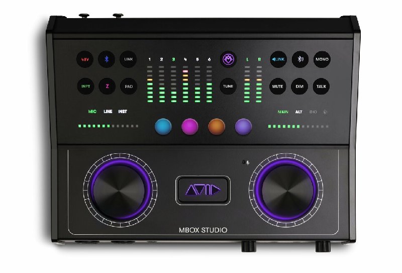 Avid MBOX Studio USB-C Audio Interface with Pro Tools Studio Software