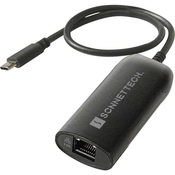 Sonnet Solo2.5G USB-C 2.5 Gigabit Ethernet Adapter