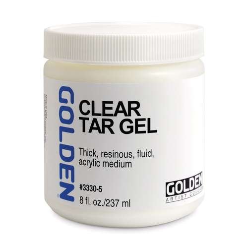 Golden Clear Tar Gel Acrylic Medium, 236ml Pot