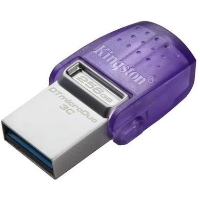 Kingston DataTraveler microDuo 3C 256GB USB 3.2 Flash Drive