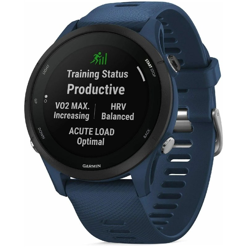 Garmin Forerunner 255 GPS Smartwatch with Heart Rate Monitor in Tidal Blue