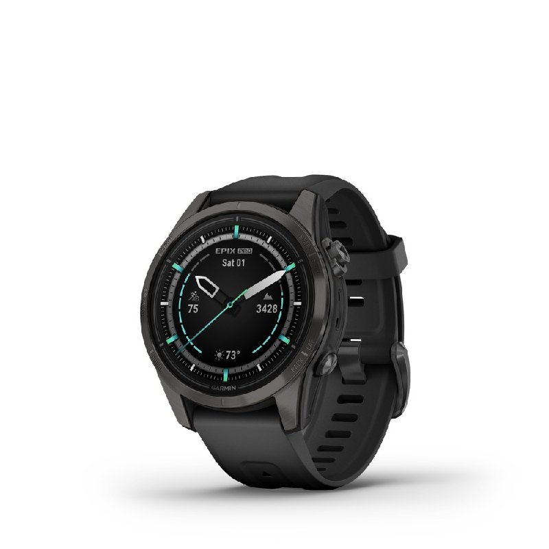Garmin Epix Pro Gen 2 Sapphire Edition 42mm Smartwatch with Black Strap
