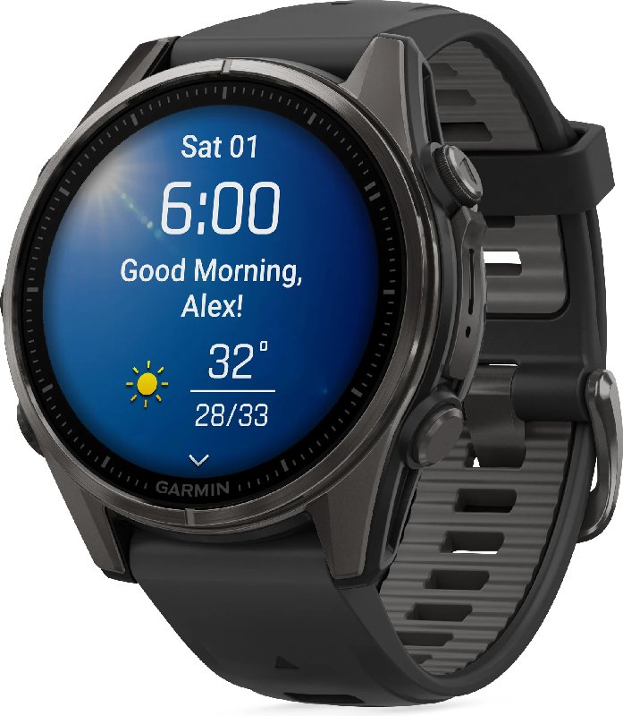 Garmin Fenix 8 AMOLED Sapphire 43mm GPS Multisport Watch - Grey