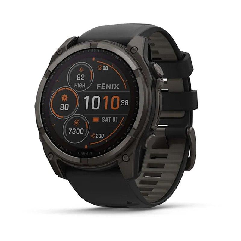 Garmin Fenix 8 Solar 51mm Carbon Grey Titanium Smartwatch