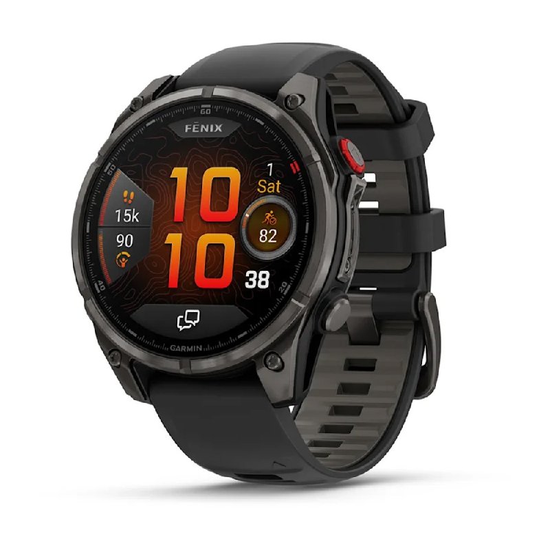 Garmin Fēnix 8 Pro 47mm AMOLED Carbon Grey DLC Titanium Smartwatch