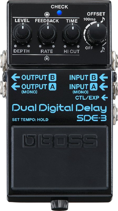 BOSS SDE-3 Dual Delay Compact Pedal