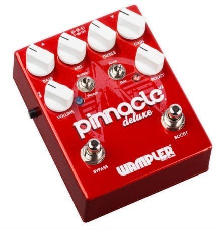 Wampler Pinnacle Deluxe V2 Distortion and Overdrive Guitar Pedal