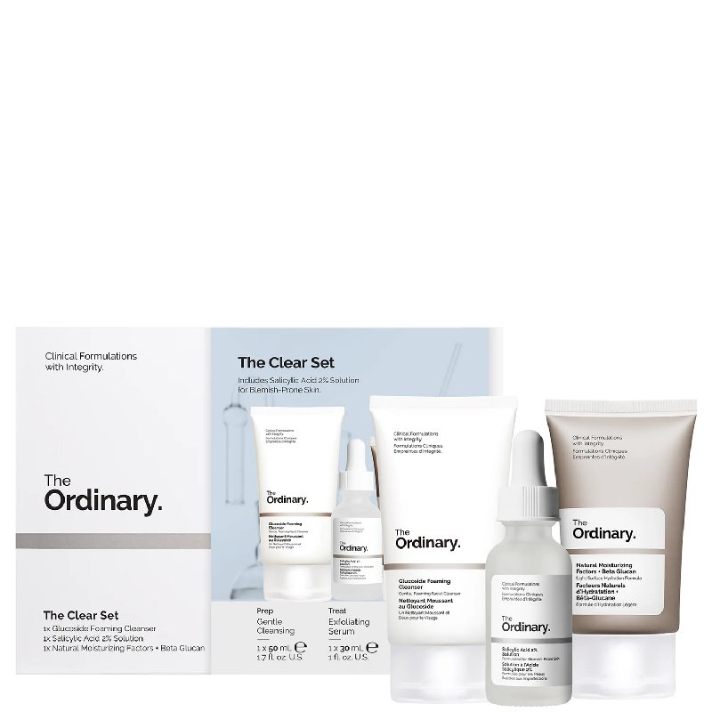 The Ordinary Clear Set for Blemish-Prone Skin with Salicylic Acid 50ml & 30ml