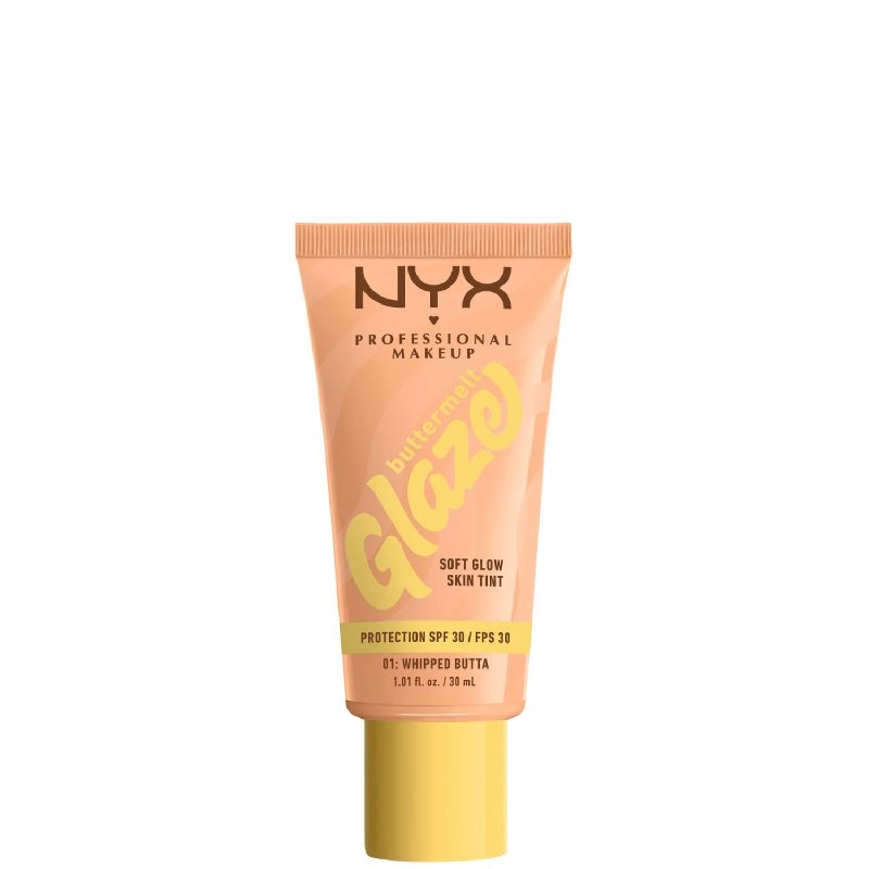 NYX Professional Makeup Buttermelt Glaze Soft Glow Skin Tint SPF 30 Foundation