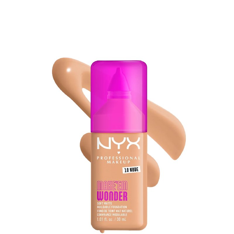 NYX Professional Makeup Make 'EM Wonder 24H Soft Matte Foundation (Various Shades)