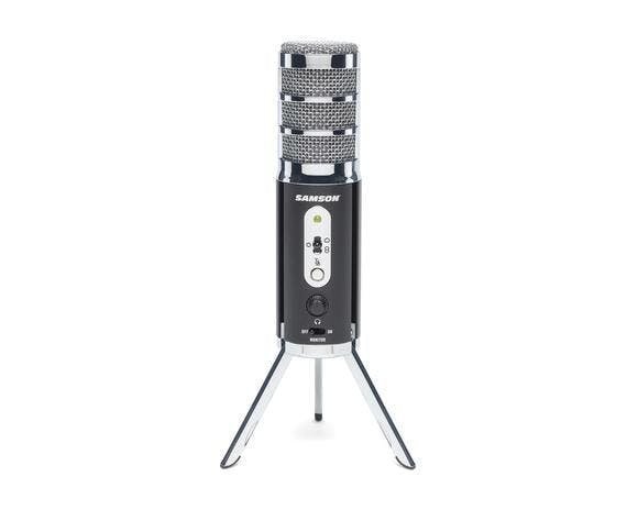 Samson Satellite USB & iOS Broadcast Microphone with Dual 16mm Condenser Capsules