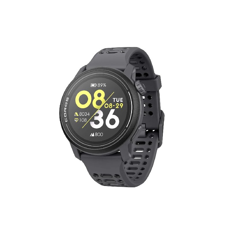 COROS PACE 3 Premium GPS Sport Watch with Silicone Band in Black