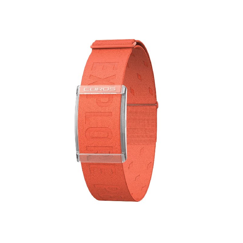 COROS Heart Rate Monitor in Orange with Adjustable Arm Band