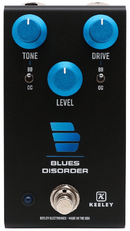 Keeley Blue Disorder Overdrive and Distortion Pedal