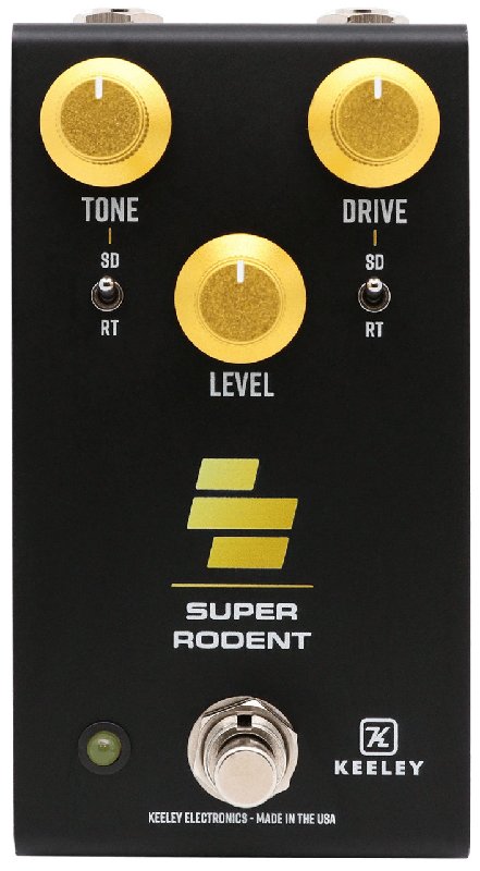Keeley Electronics Super Rodent Overdrive and Distortion Pedal