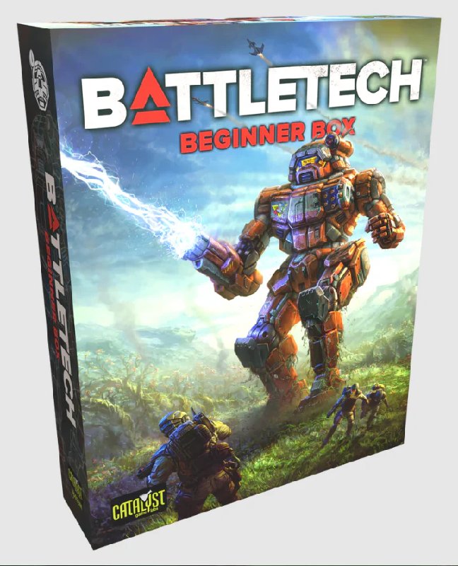 Battletech Beginner Box with Mercenary Cover