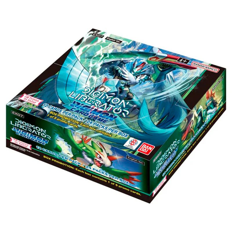 Digimon Card Game: Digimon Liberator EX-07 Booster Box by Asmodee