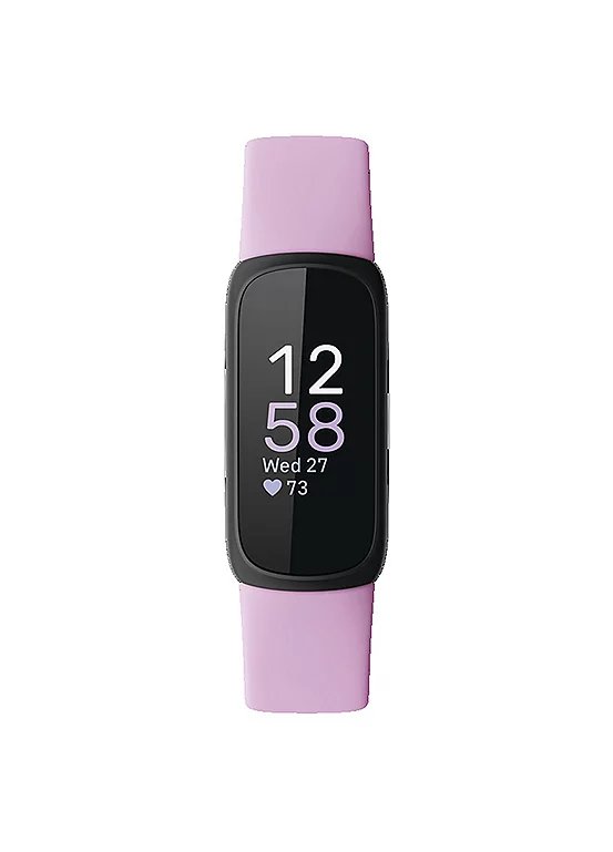 Fitbit Inspire 3 Fitness Tracker in Lilac with 10-Day Battery Life