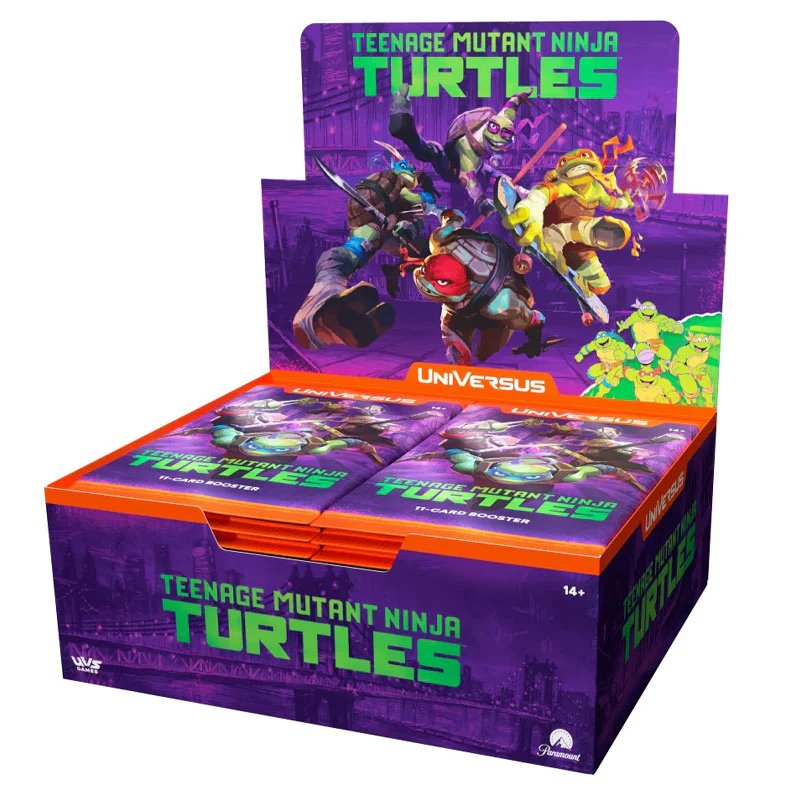 Asmodee Teenage Mutant Ninja Turtles UniVersus Booster Box (24 Packs)