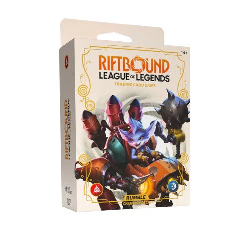 Riftbound: League of Legends TCG Spiritforged Champion Deck - Rumble