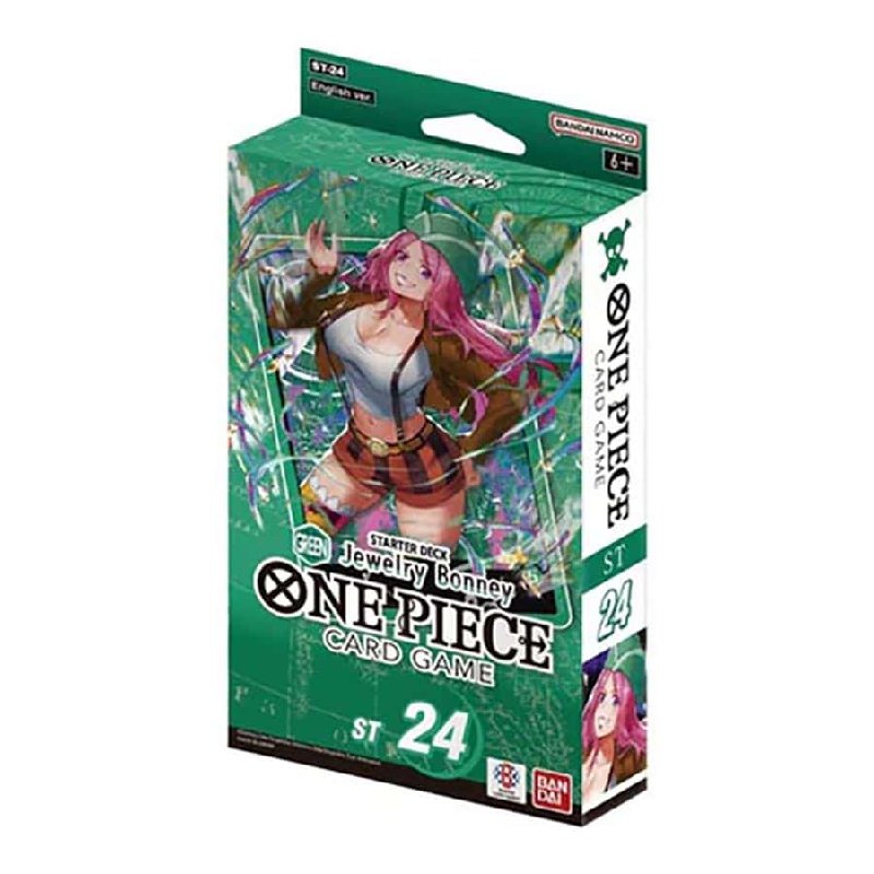 One Piece Card Game Starter Deck Green Jewelry Bonney ST-24