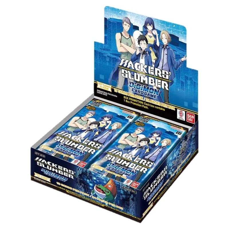 Digimon Card Game Hackers' Slumber Booster Box BT23 by Asmodee (24 Packs)