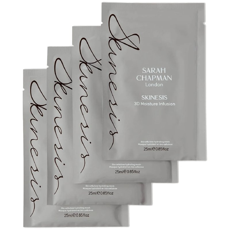 Sarah Chapman Skinesis 3D Moisture Infusion Sheet Masks (4 x 25ml)