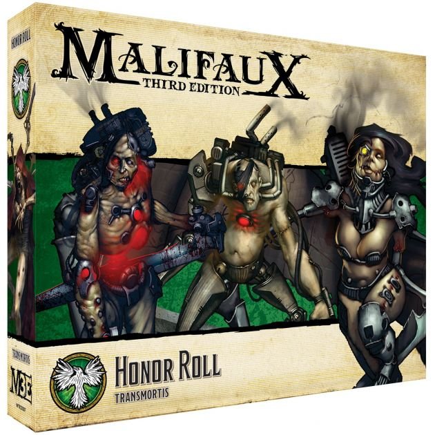Malifaux 3rd Edition Resurrectionists Honor Roll Study Group Box