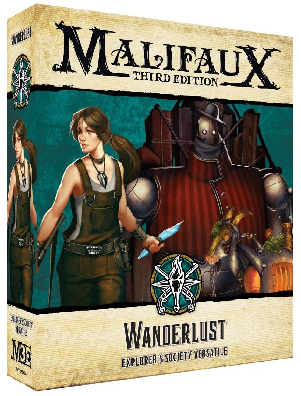 Malifaux Wanderlust Explorer's Society Box Set - 3 Unassembled Miniatures