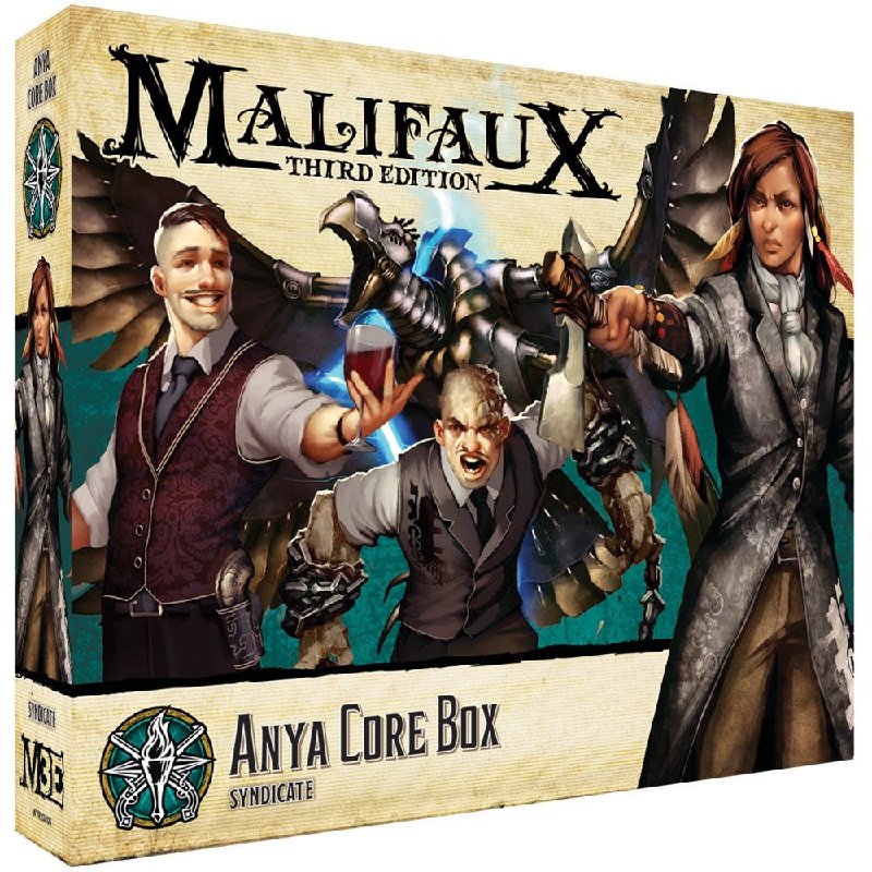 Malifaux Anya Core Box - Explorer's Society 3rd Edition Miniatures