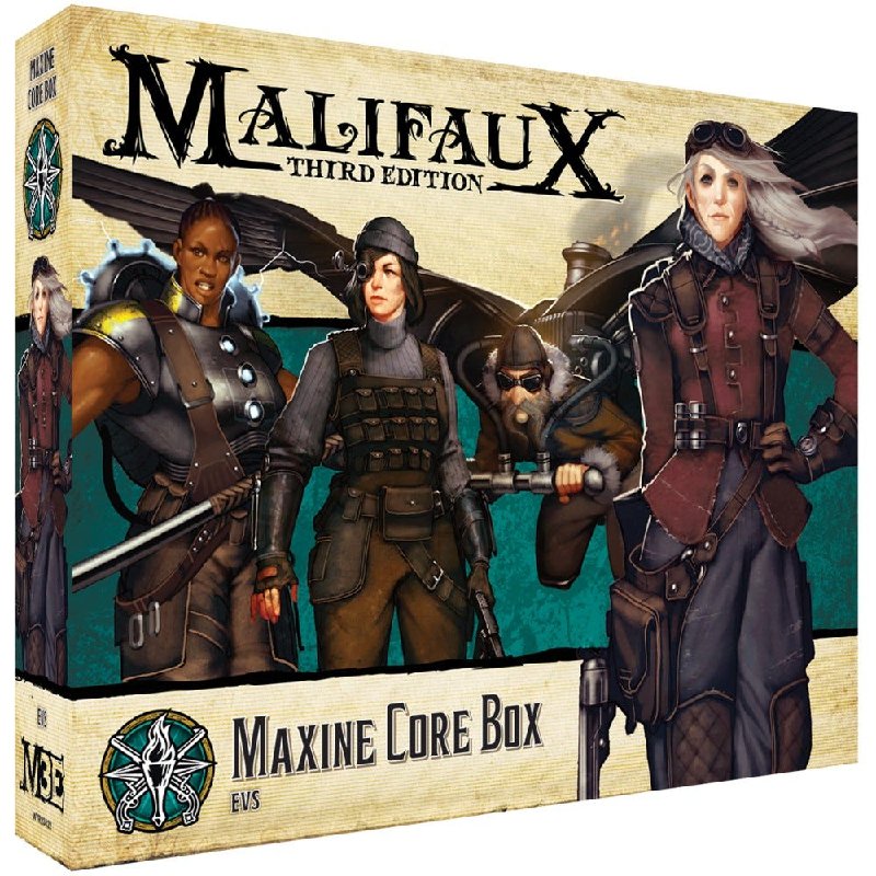 Malifaux Maxine Core Box - Explorer's Society M3E Miniatures Set