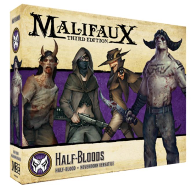 Malifaux 3rd Edition Neverborn Half Bloods Box Set - 5 Plastic Miniatures