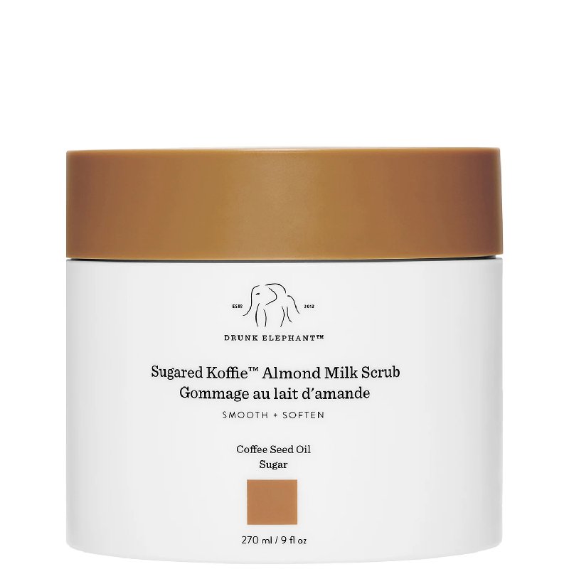 Drunk Elephant Sugared Koffie Almond Milk Body Scrub 270ml