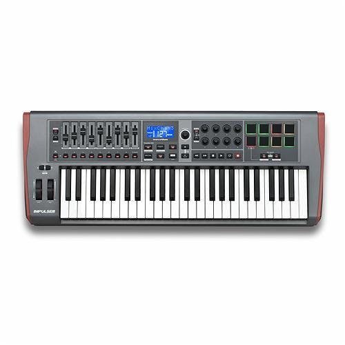 Novation Impulse 49 USB MIDI Keyboard Controller with 49 Semi-Weighted Keys