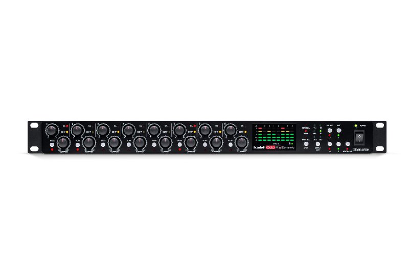 Focusrite Scarlett OctoPre Dynamic 8-Channel Mic Preamp with Analogue Compression