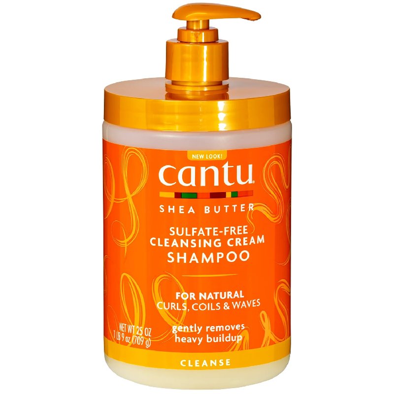 Cantu Shea Butter for Natural Hair Cleansing Cream Shampoo – 25 oz